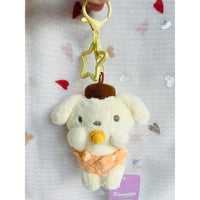 Sanrio Pacifier Plush Keychain 8cm Pompompurin Sanrio