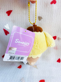 Sanrio Pompompurin Ice Cream Plush Keychain 8cm Sanrio