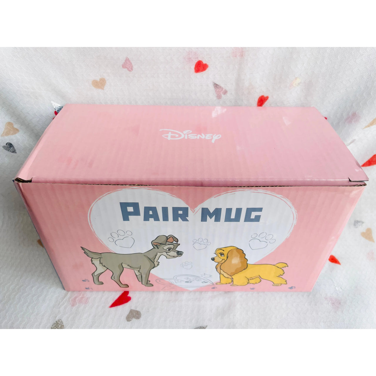 Disney Lady and the Tramp Kiss Pair Mug Disney
