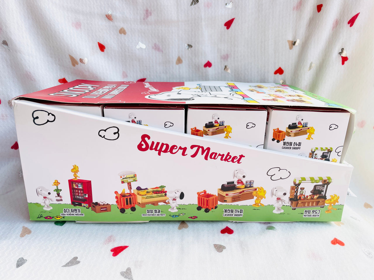 Snoopy Block Mini Surprise Box Super Market Peanuts