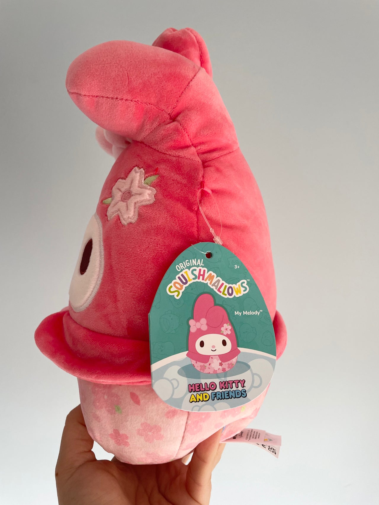 Squishmallow Sanrio Plush 8" My Melody Sakura Squishmallows