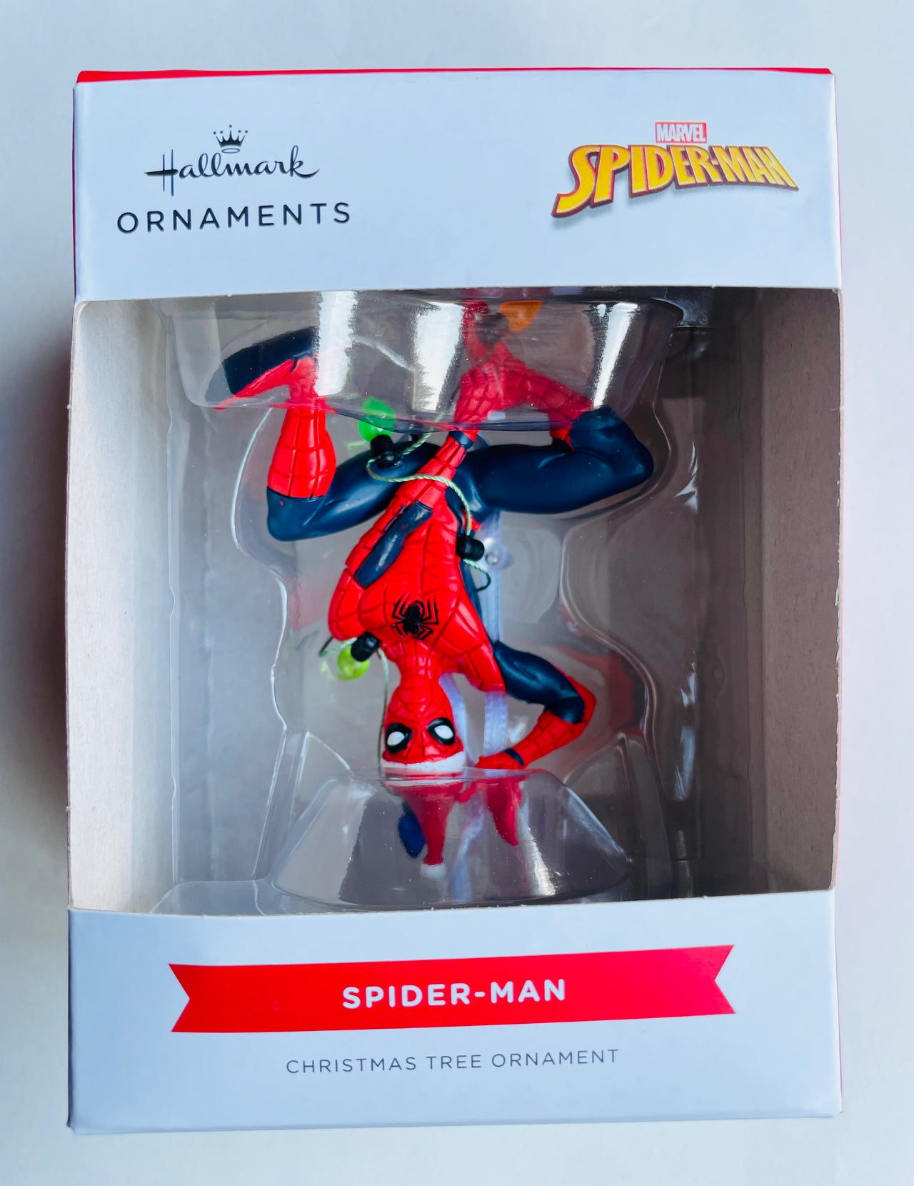 Hallmark Collectable Marvel Spider-Man Tangled Fairy Lights Ornament