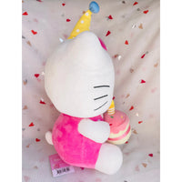 Sanrio Celebration  Party Hat Cake Plush Hello Kitty Sanrio