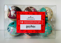 Hallmark Harry Potter Tin Bauble Christmas Ornaments Pack of 12