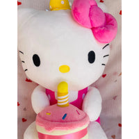 Sanrio Celebration  Party Hat Cake Plush Hello Kitty Sanrio