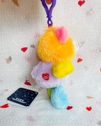 Care Bears Plush Keychain 14cm Work of Heart Bear Care Bears