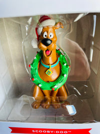 Hallmark Scooby-Doo Hanging Ornament with Wreath & Santa Hat
