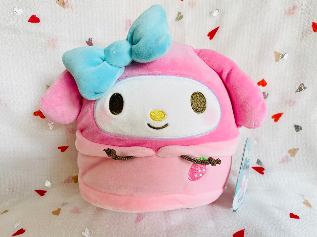 Squishmallows Sanrio 8" Hoodie Plush My Melody Squishmallows