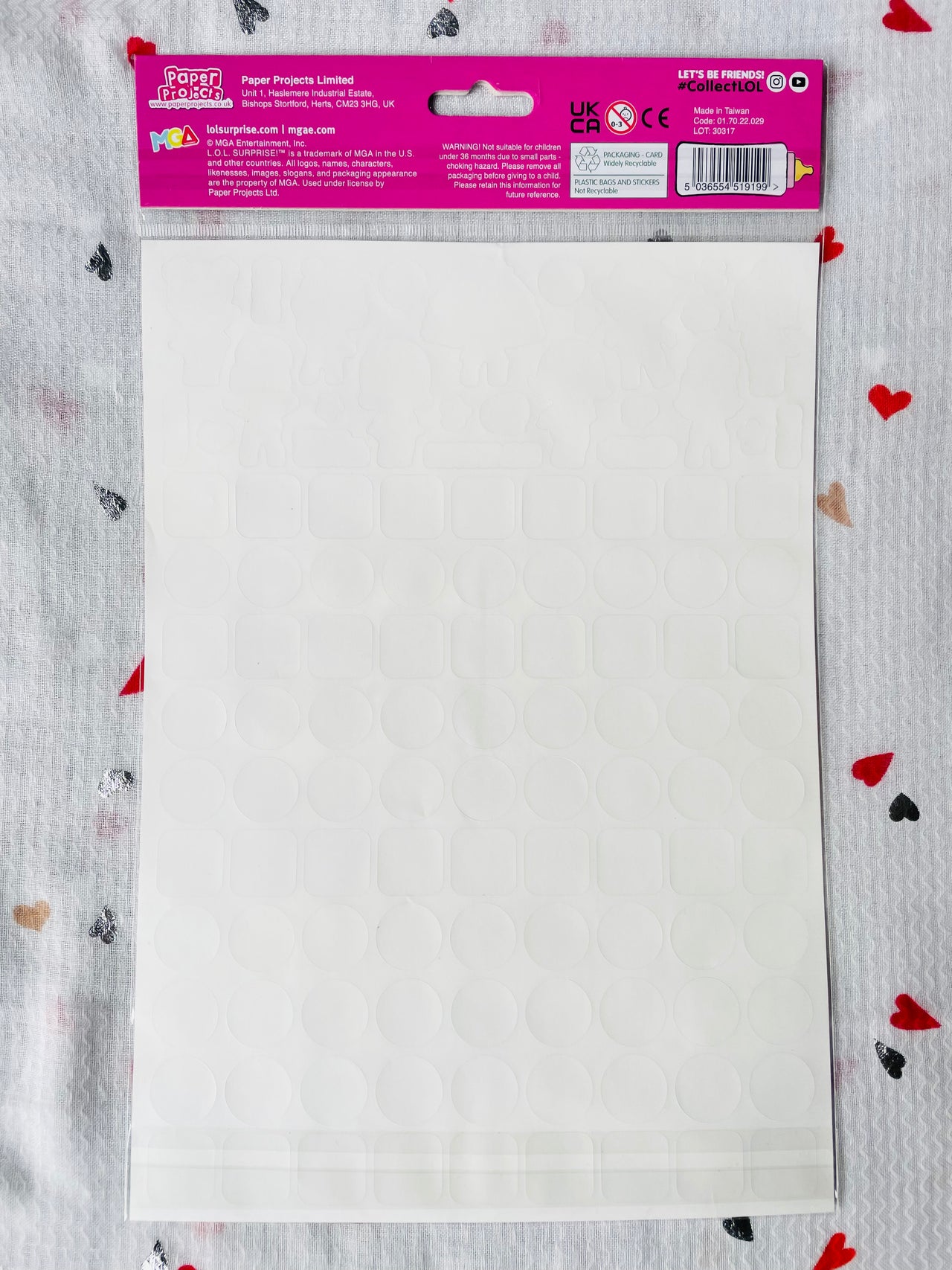 LOL Surprise Mega Sticker Pack Paper Projects
