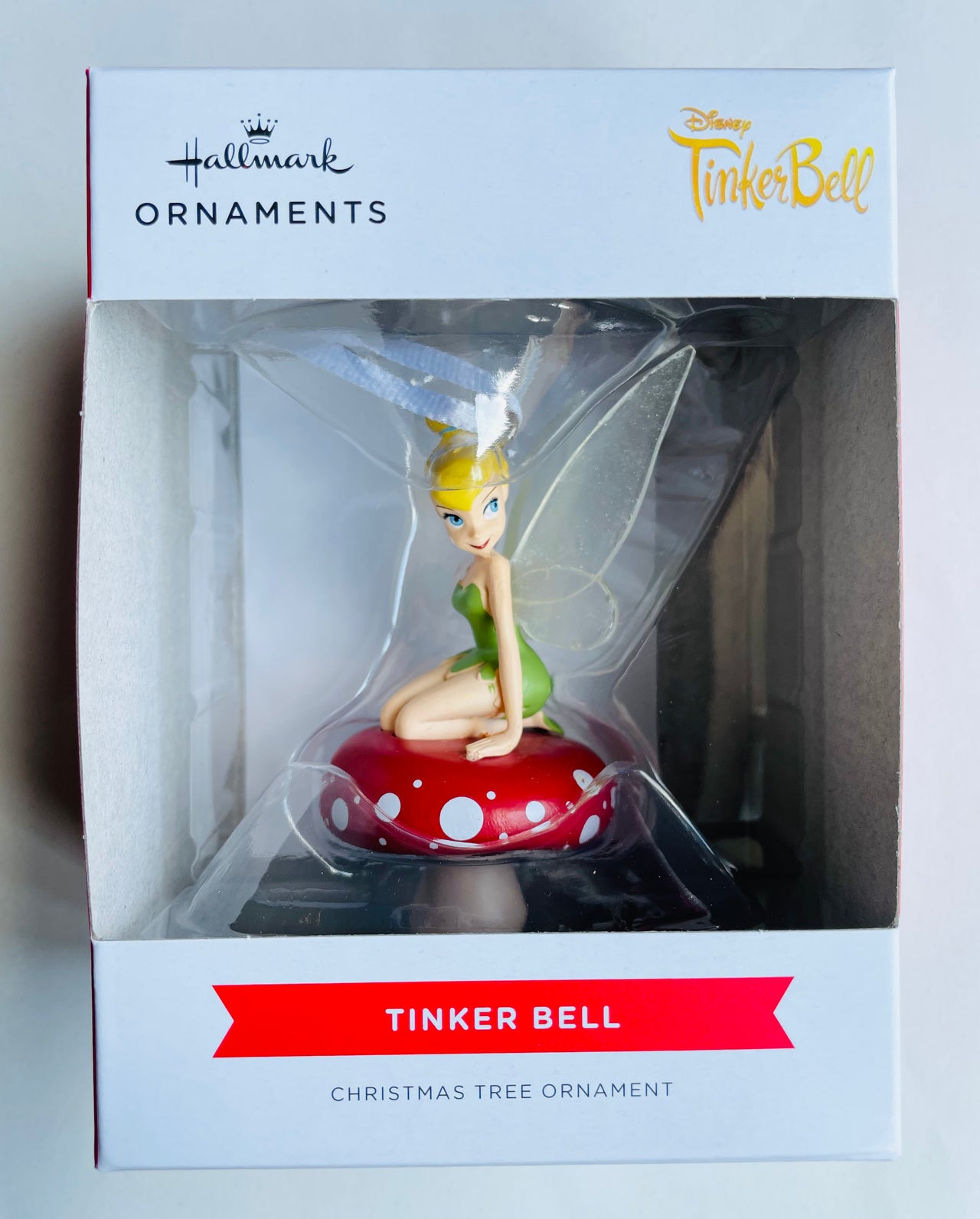 Hallmark Collectable Disney Tinker Bell & Toadstool Ornament