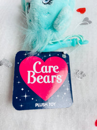 Care Bears 10cm Plush Keyring - Heart Song Bear Care Bears
