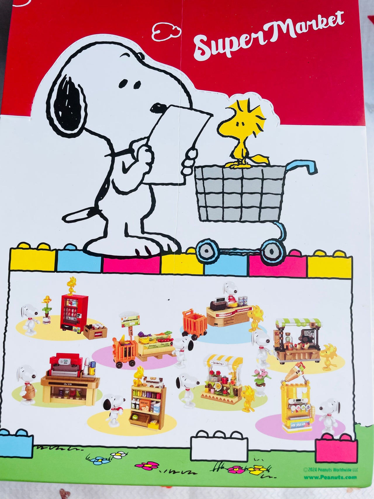 Snoopy Block Mini Surprise Box Super Market Peanuts