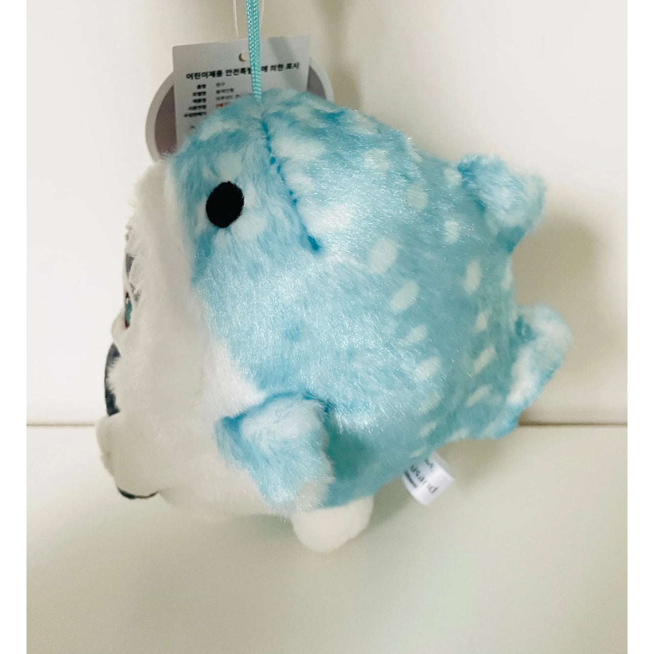 MofuSand Blue Bay Cat Shark Costume Plush 13cm