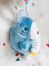 MofuSand Mackerel Cat Shark Costume Plush 13cm Mofusand