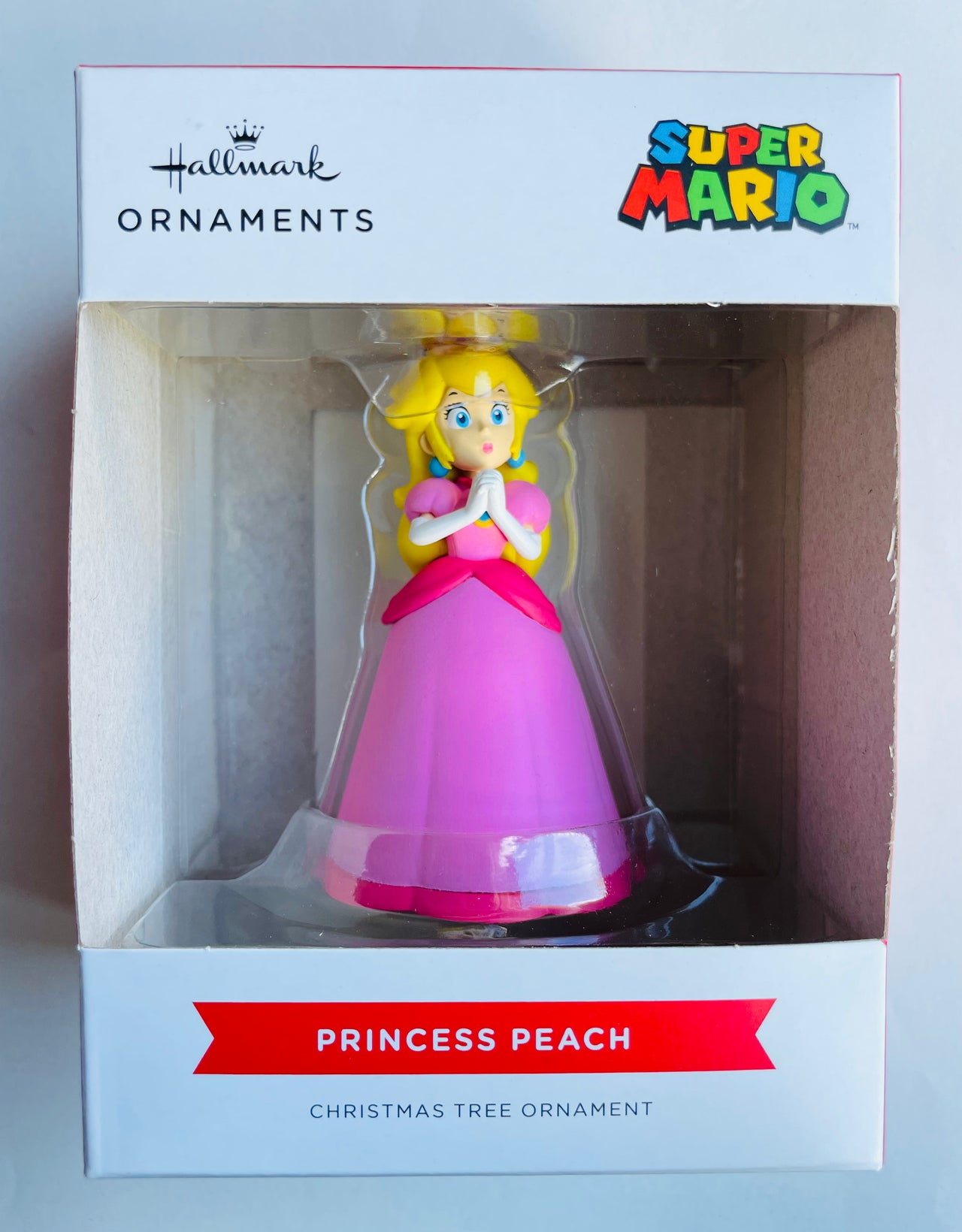 Hallmark Collectable Super Mario Princess Peach Ornament