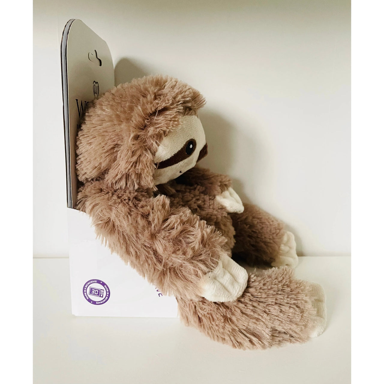 Warmies Junior Brown Sloth Plush
