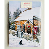Ganymed The Red Post Box Pack of 5 Christmas Cards and Envelopes