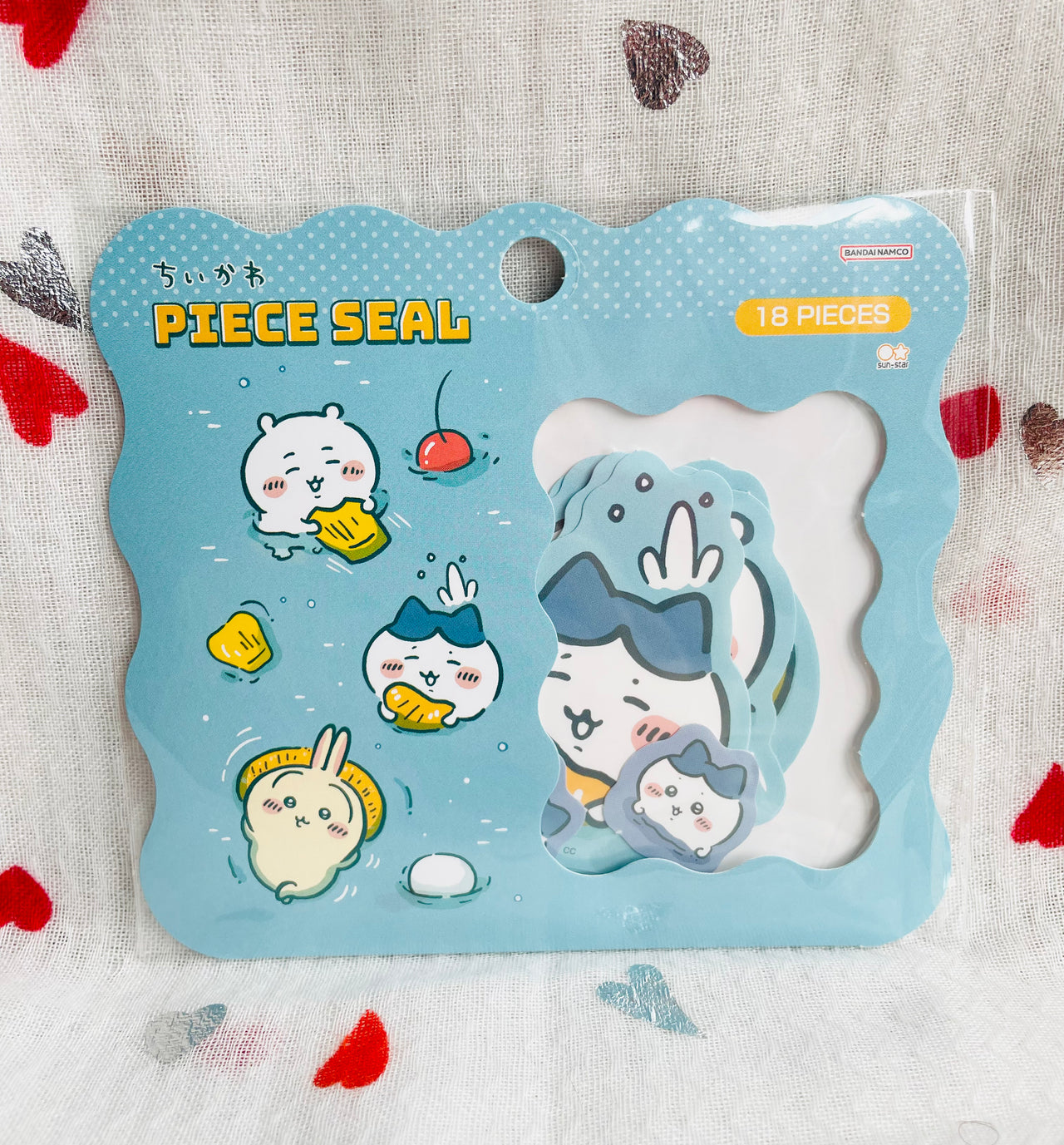 Chiikawa Seal Stickers 18 Pieces Japan Chiikawa
