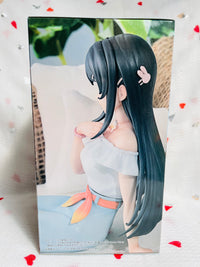 Rascal Does Not Dream of Bunny Girl Senpai Noodle Stopper PVC Statue Mai Sakurajima Summer Outfit Ver. 15 cm FuRyu