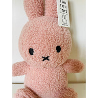 Miffy Tiny Teddy Pink 23cm - 100% Recycled