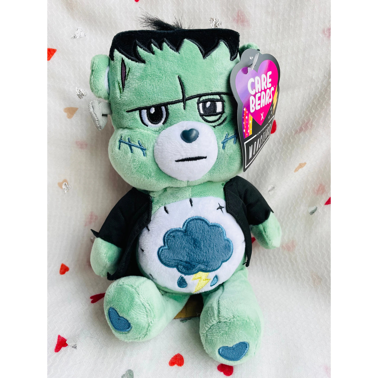 Care Bears 22cm Plush Universal Monsters Grumpy as Frankenstein Care Bears