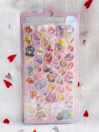 3D Crystal Stickers BonBon Drop Bonbonland Picnic Kawaii Toys