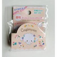 Japan Sanrio Transparent Decoration Washi Tape - Cogimyun