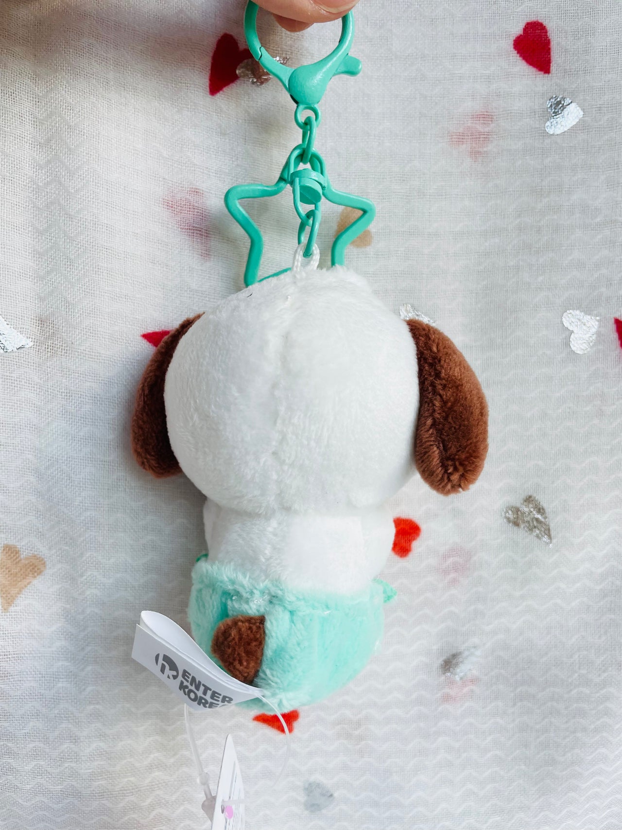 Sanrio Pacifier Plush Keychain 8cm Pochacco Sanrio