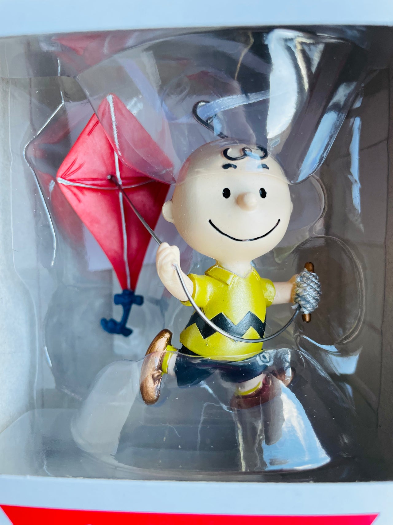 Hallmark Peanuts Hanging Ornament Charlie Brown with Kite Design