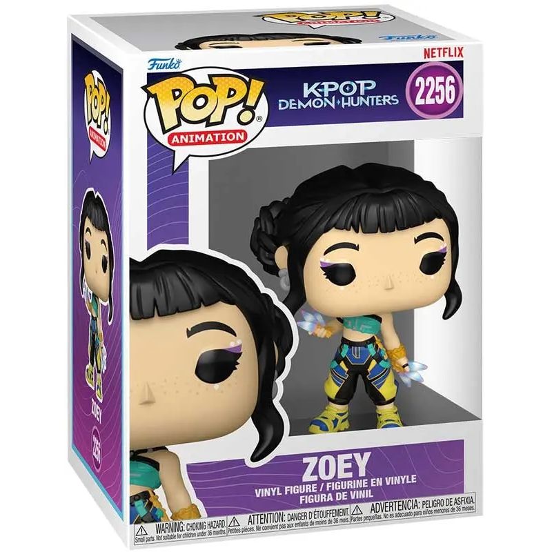 Funko Pop! Animation K-Pop Demon Hunters 2256 Zoey Vinyl Figure Funko