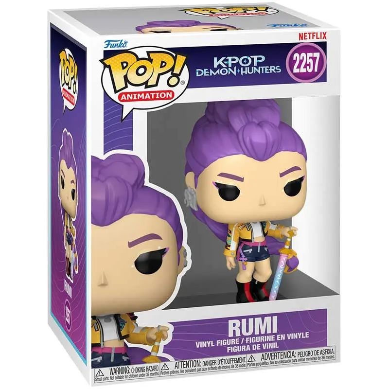 Funko Pop! Animation K-Pop Demon Hunters 2257 Rumi Vinyl Figure Funko