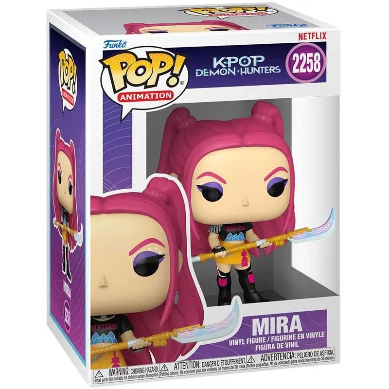 Funko Pop! Animation K-Pop Demon Hunters 2258 Mira Vinyl Figure Funko