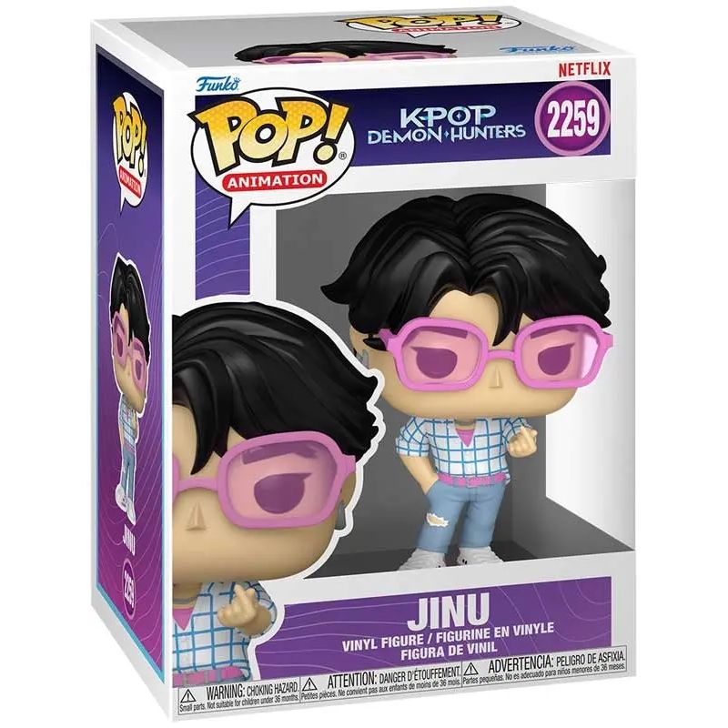 Funko Pop! Animation K-Pop Demon Hunters 2259 Jinu Vinyl Figure Funko