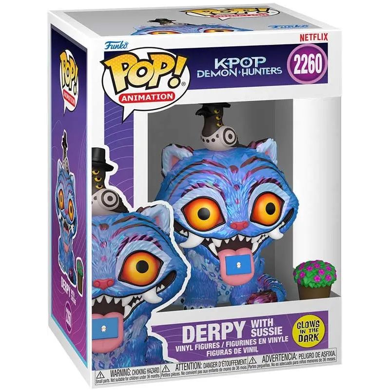 Funko Pop! Animation K-Pop Demon Hunters 2260 Derpy with Susie Vinyl Figure Funko