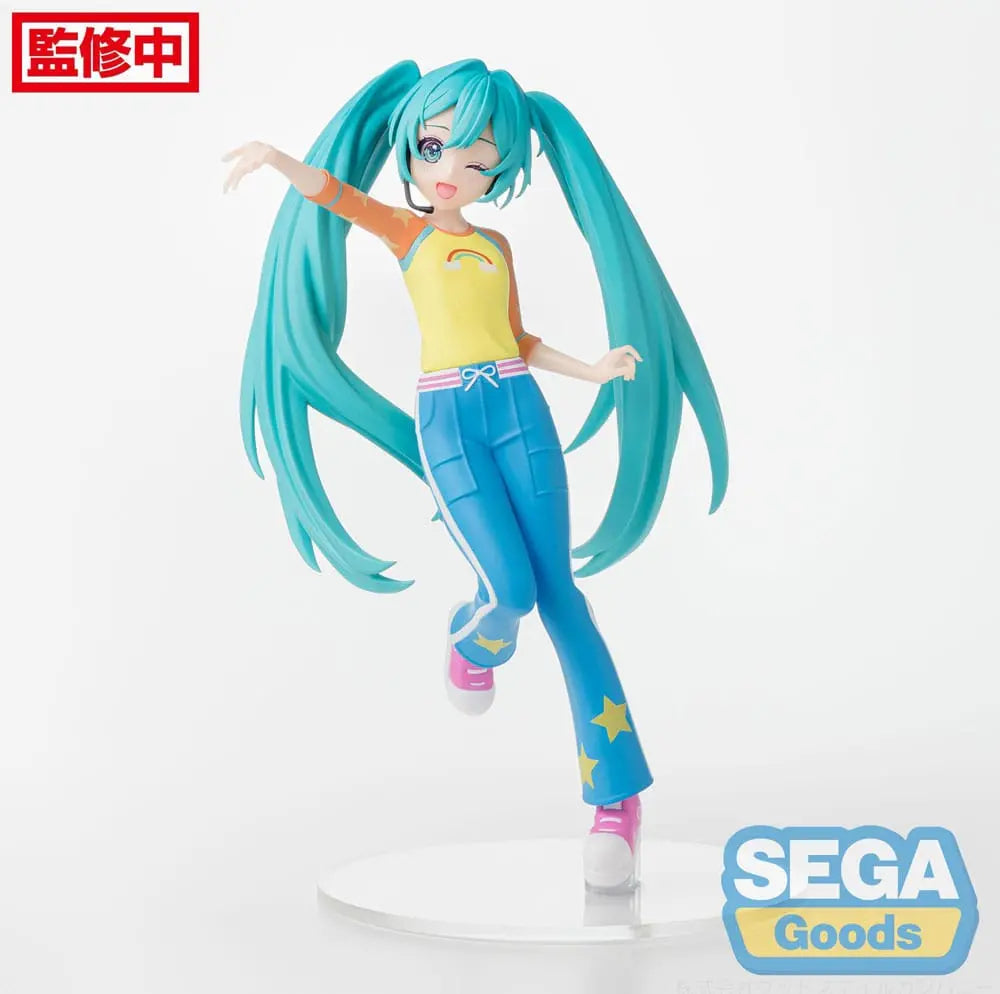 Hatsune Miku x Love and Berry Dress Up and Dance! Desktop x Decorate Collections PVC Statue Hatsune Miku Love Costume Ver. 17 cm Sega