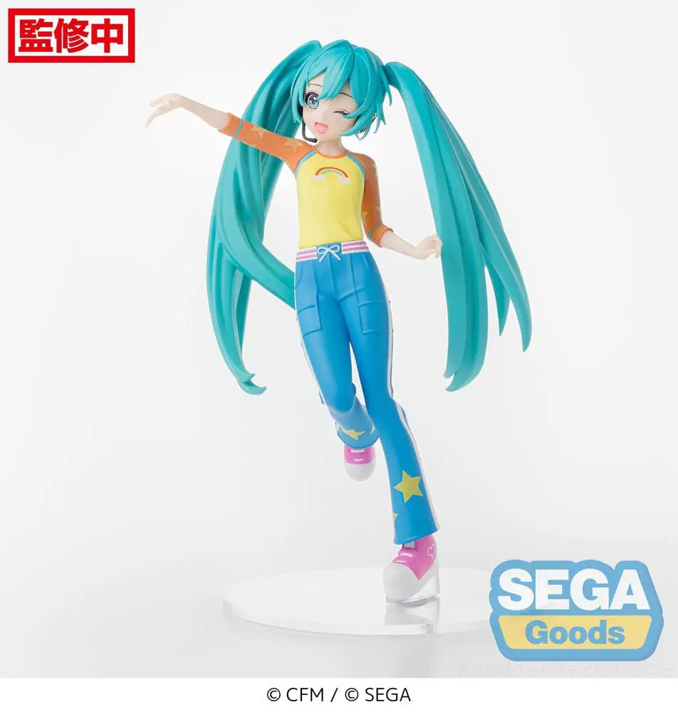 Hatsune Miku x Love and Berry Dress Up and Dance! Desktop x Decorate Collections PVC Statue Hatsune Miku Love Costume Ver. 17 cm Sega