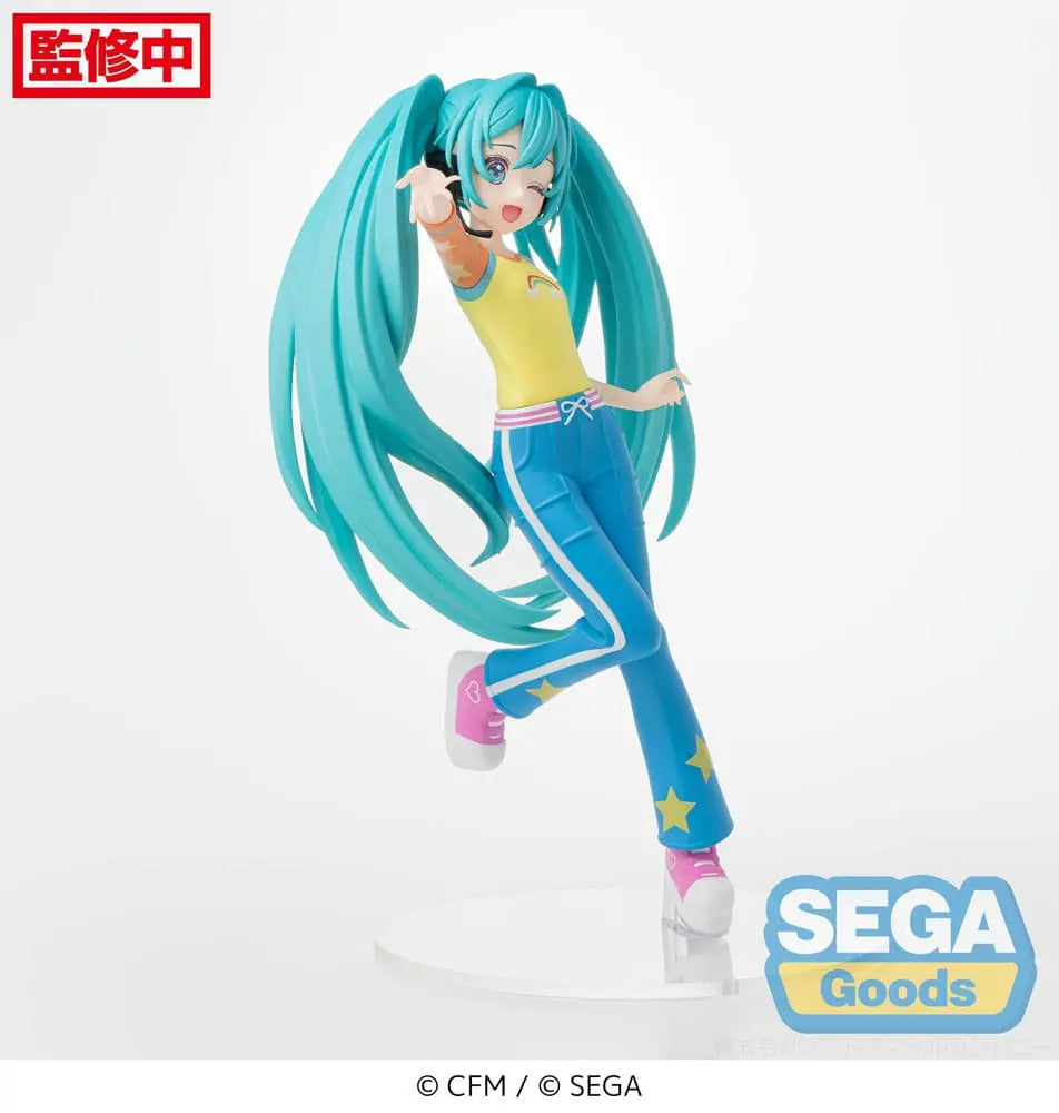 Hatsune Miku x Love and Berry Dress Up and Dance! Desktop x Decorate Collections PVC Statue Hatsune Miku Love Costume Ver. 17 cm Sega