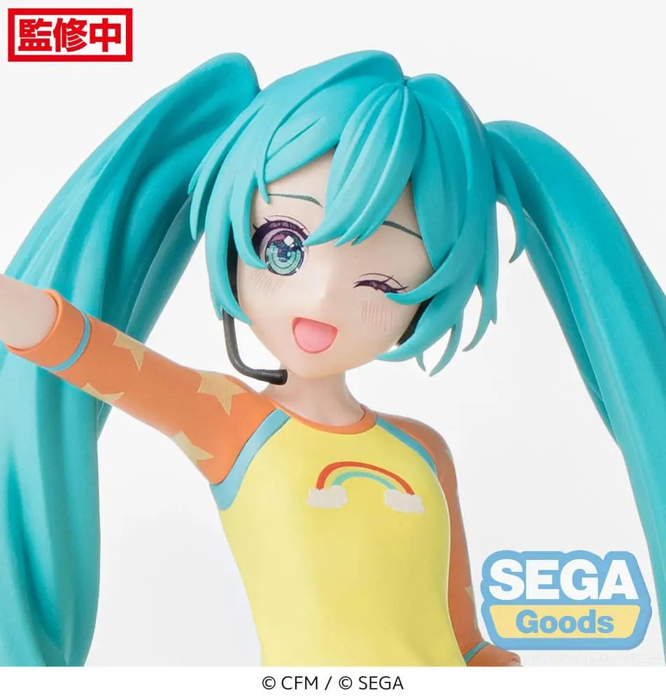 Hatsune Miku x Love and Berry Dress Up and Dance! Desktop x Decorate Collections PVC Statue Hatsune Miku Love Costume Ver. 17 cm Sega