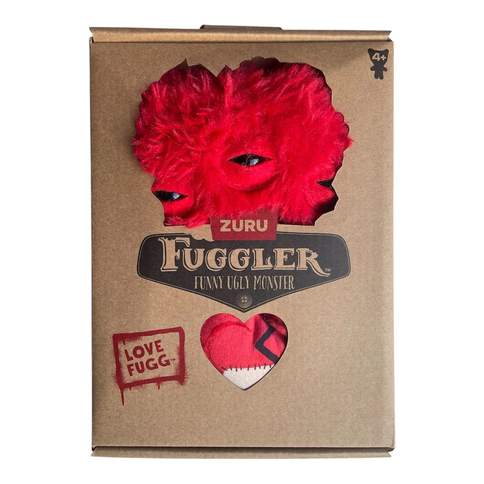 Fuggler Love Fugg by ZURU Funny Ugly Monster Plush Red Zuru