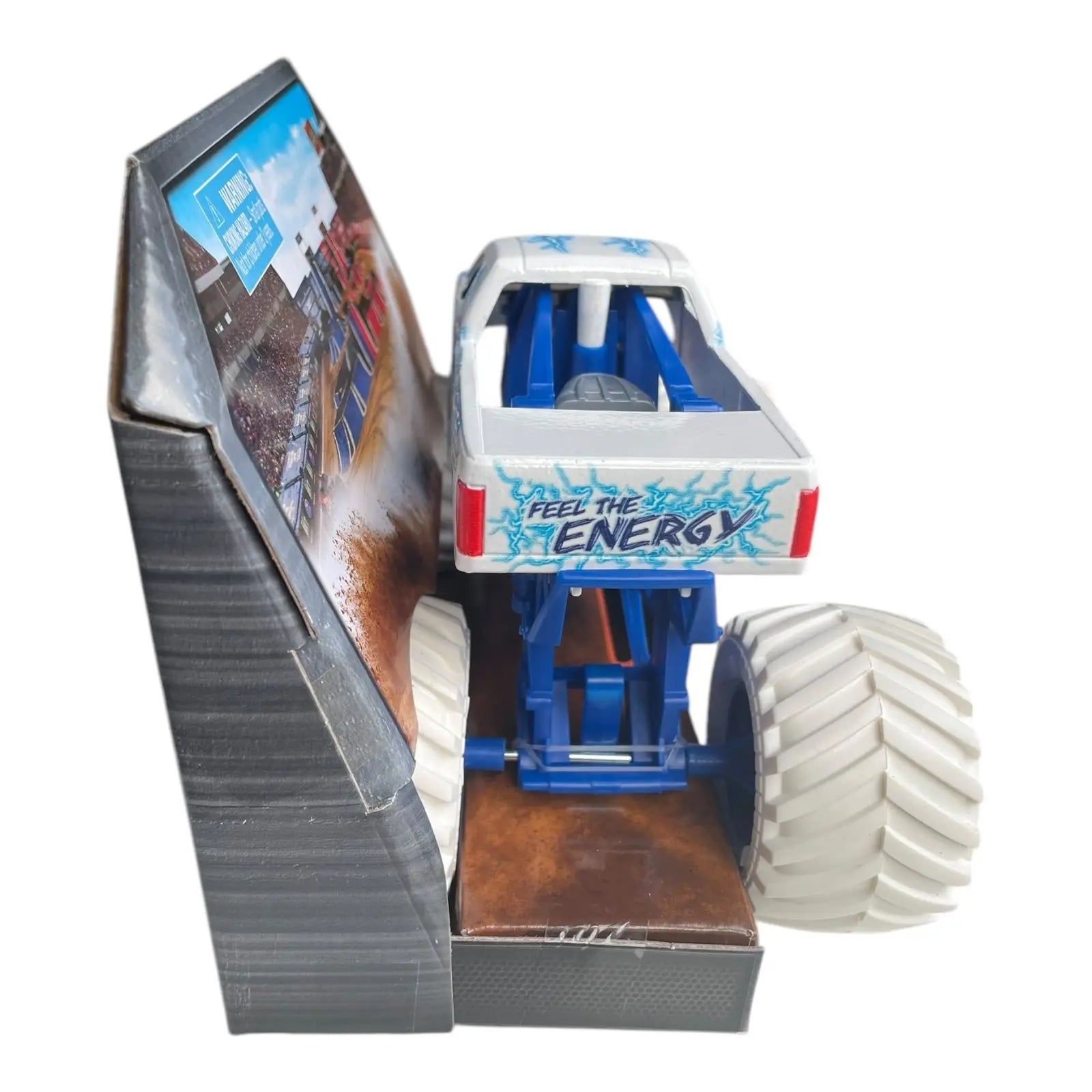 Monster Jam 1:24 Die Cast Blue Thunder - Kawaii Toys