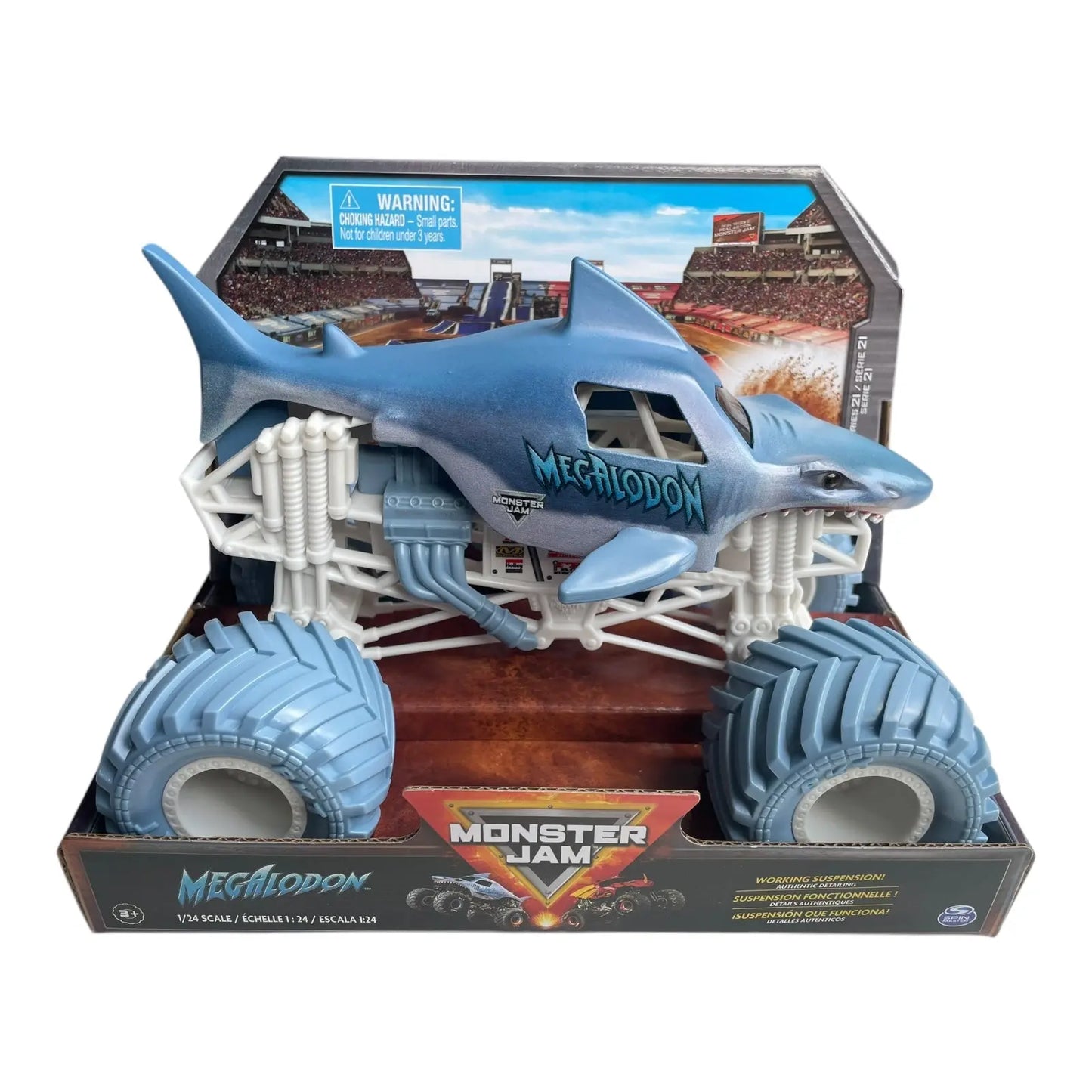 Monster Jam 1:24 Die Cast Megalodon Monster Jam