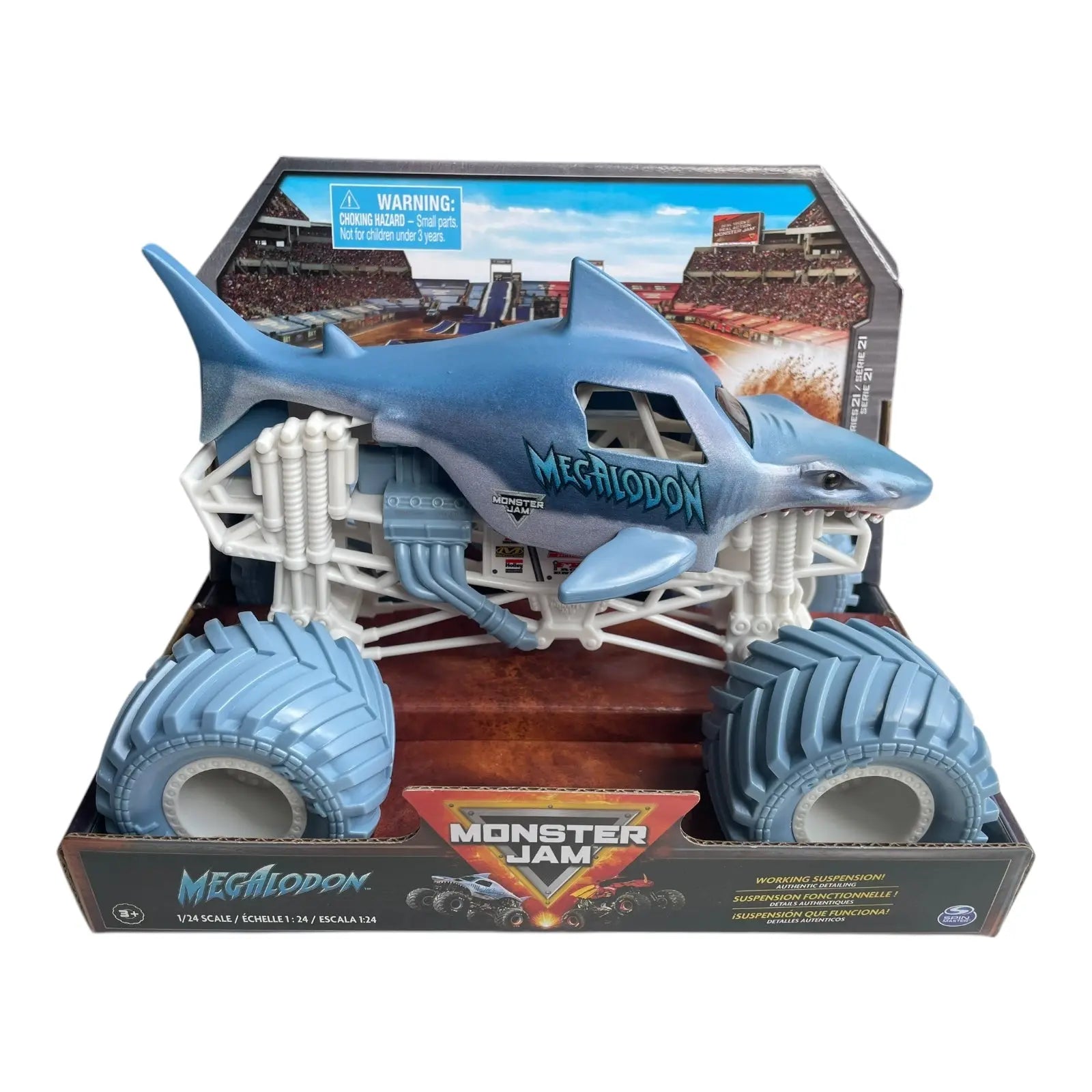 Monster Jam 1:24 Die Cast Megalodon Monster Jam