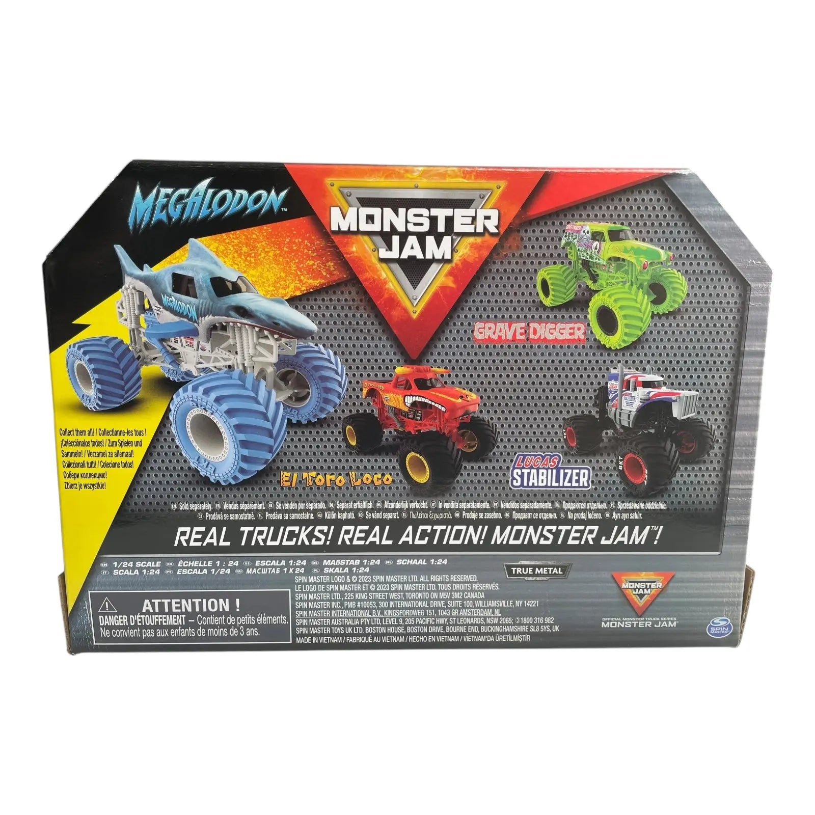 Monster Jam 1:24 Die Cast Megalodon Monster Jam