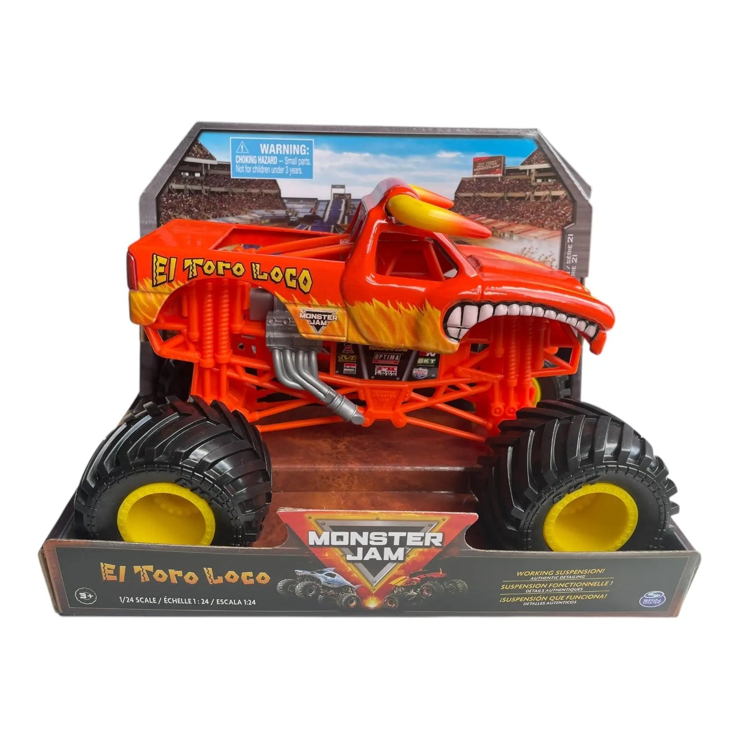 Monster Jam 1:24 Die Cast El Toro Loco Monster Jam