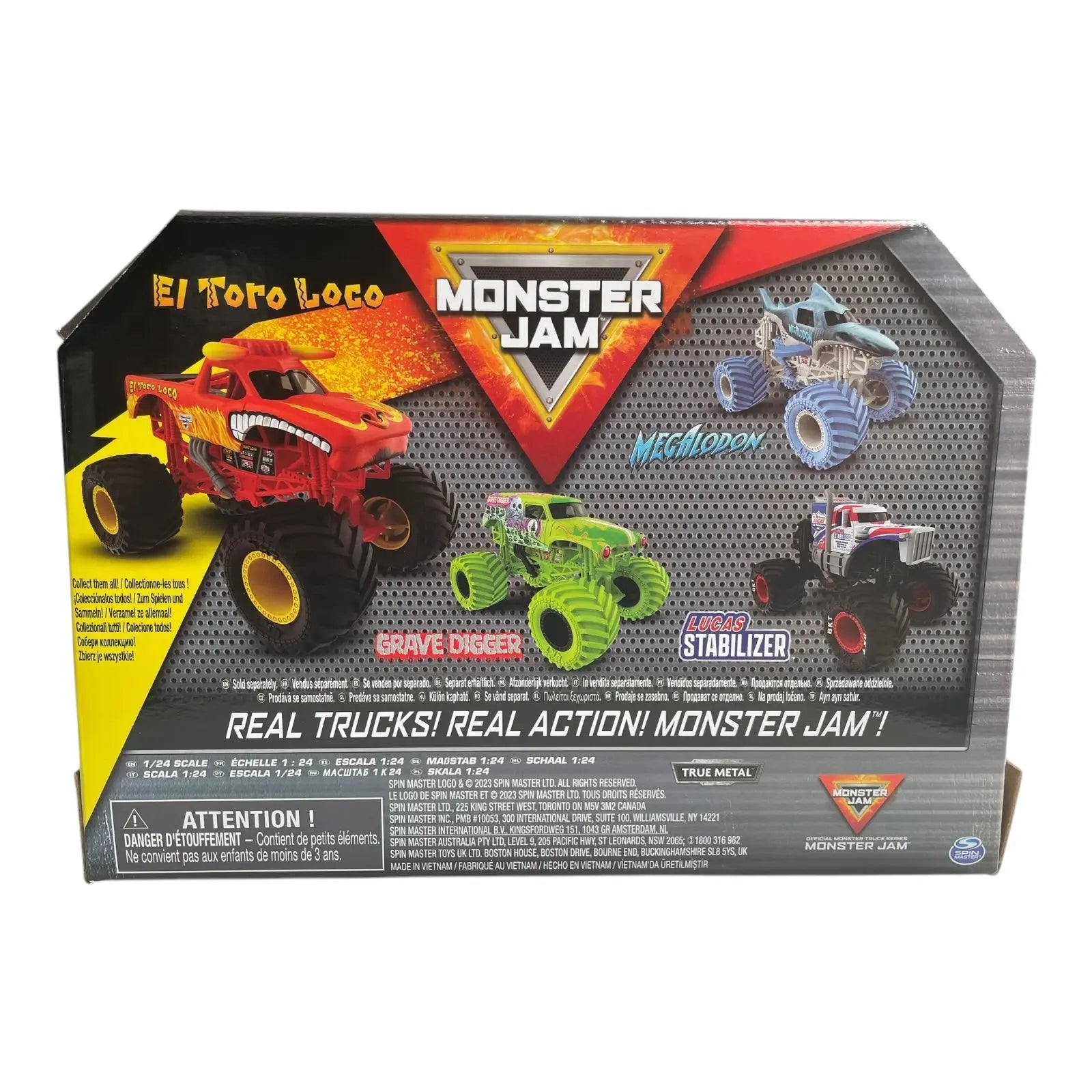 Monster Jam 1:24 Die Cast El Toro Loco Monster Jam