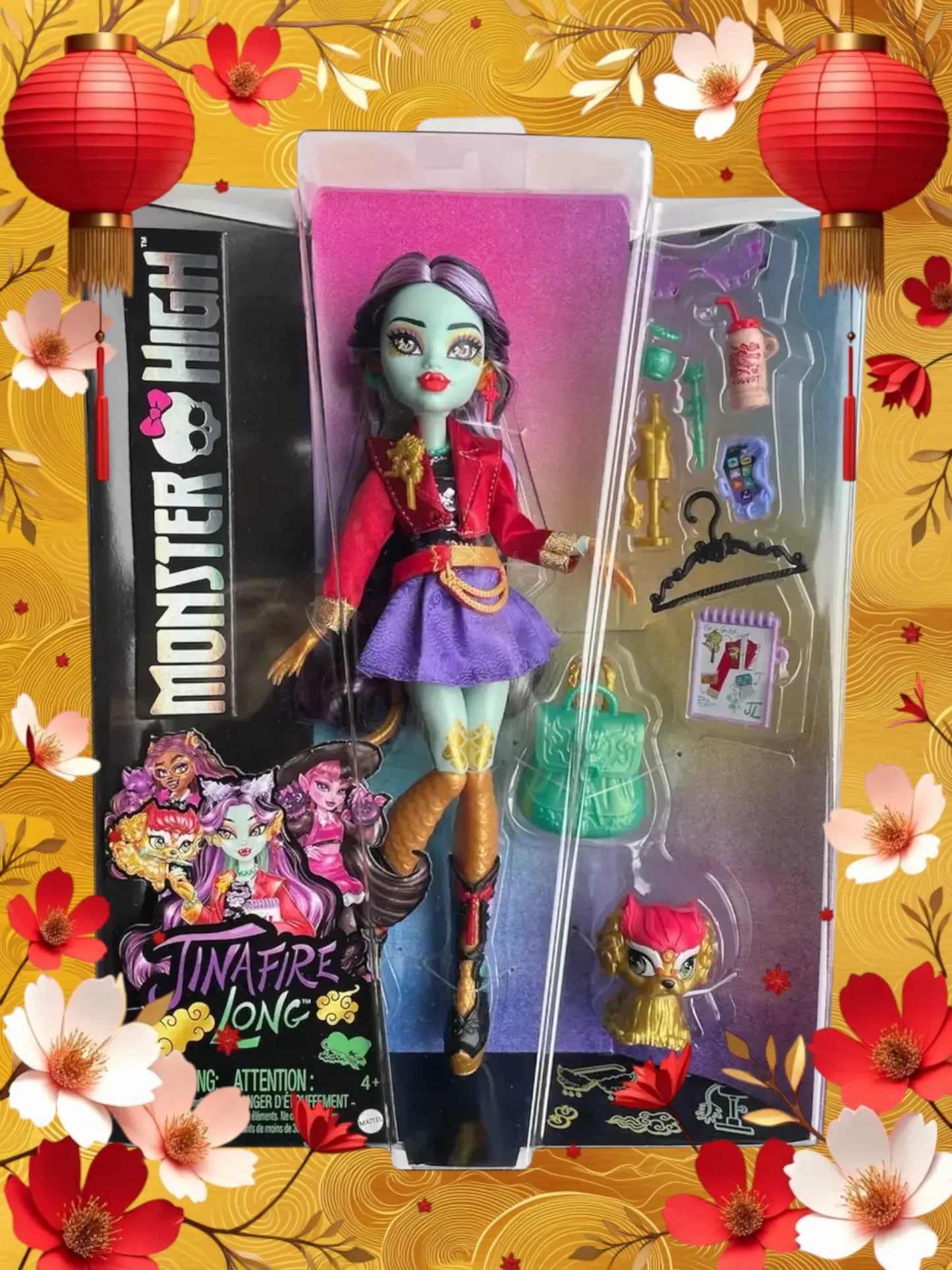 Monster High Jinafire Long Doll Monster High