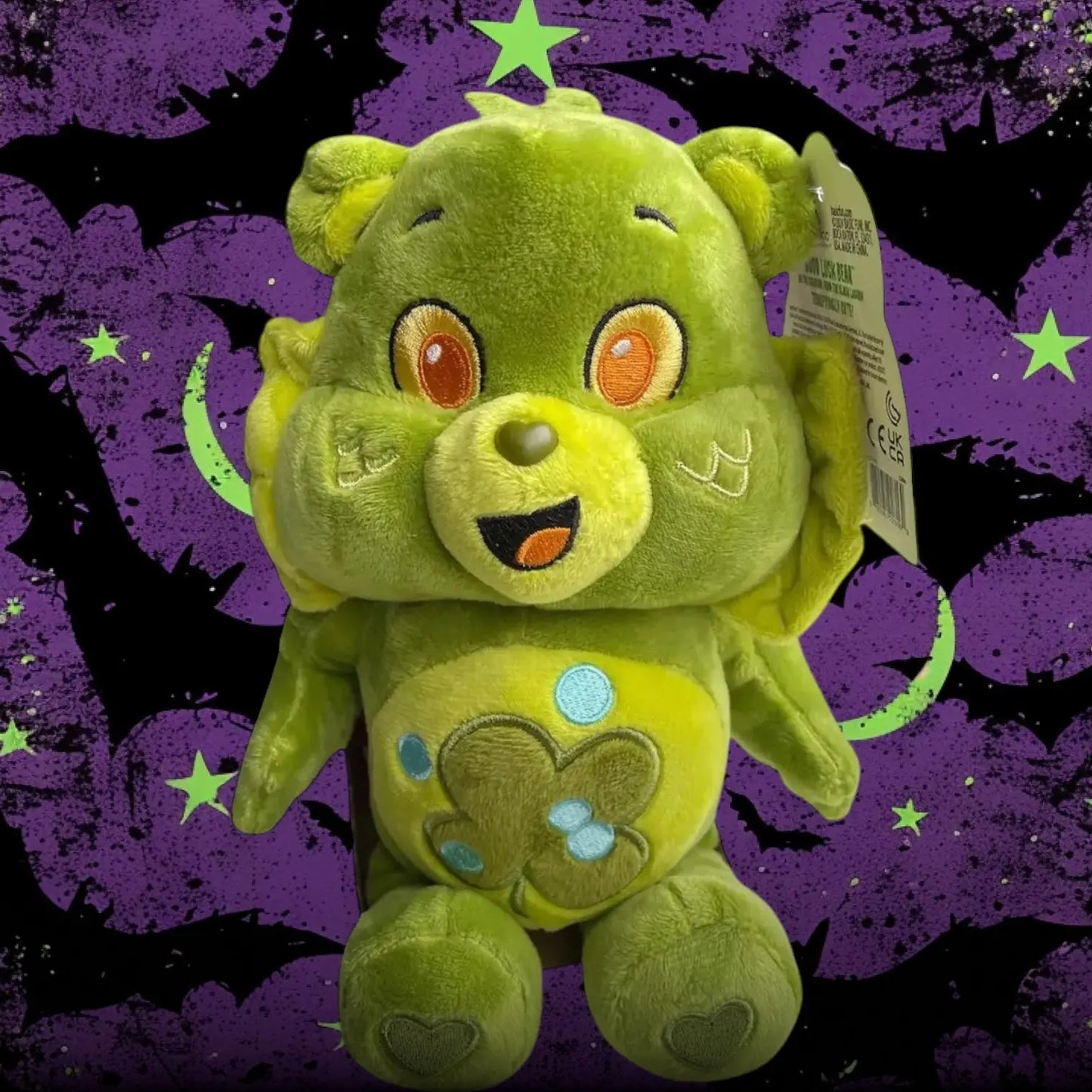 Care Bears 22cm Plush Universal Monsters Good Luck as the Creature from the Black Lagoon Care Bears