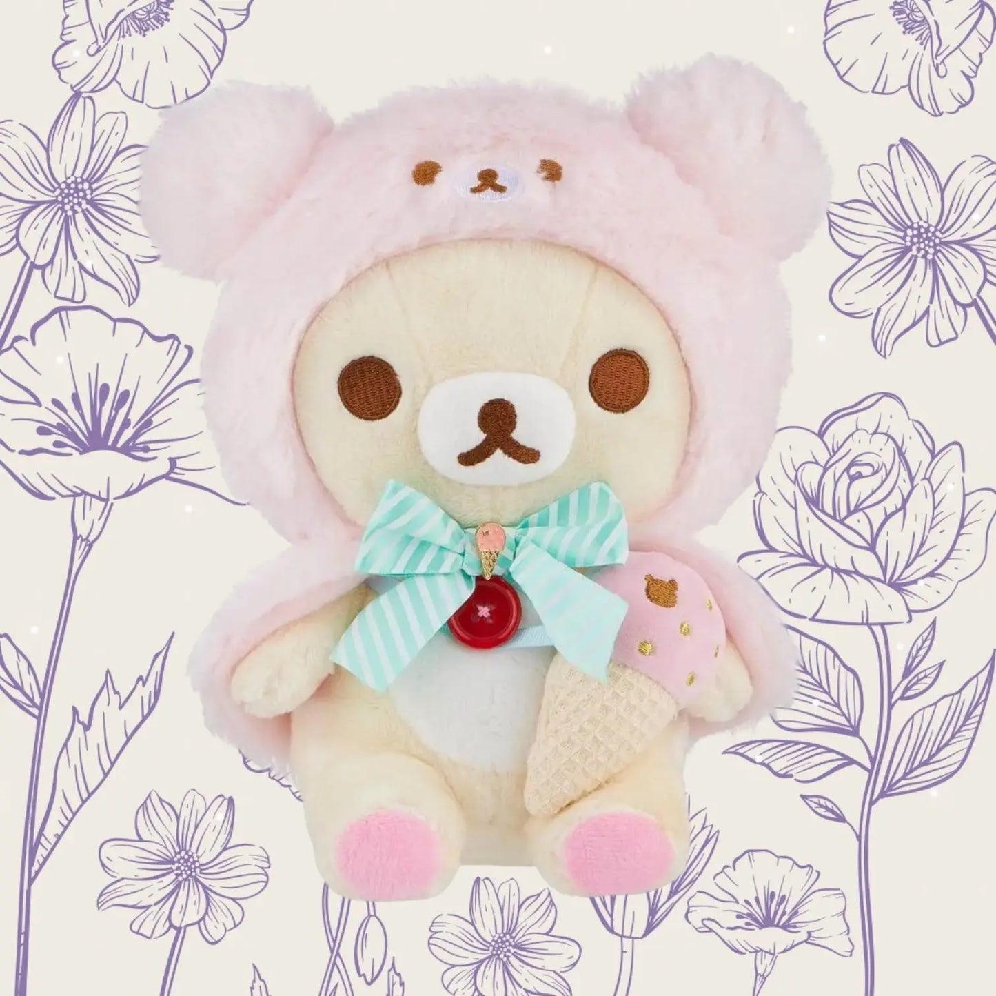 Korilakkuma San-X Original Happy Ice Cream Series Plush Small San-X