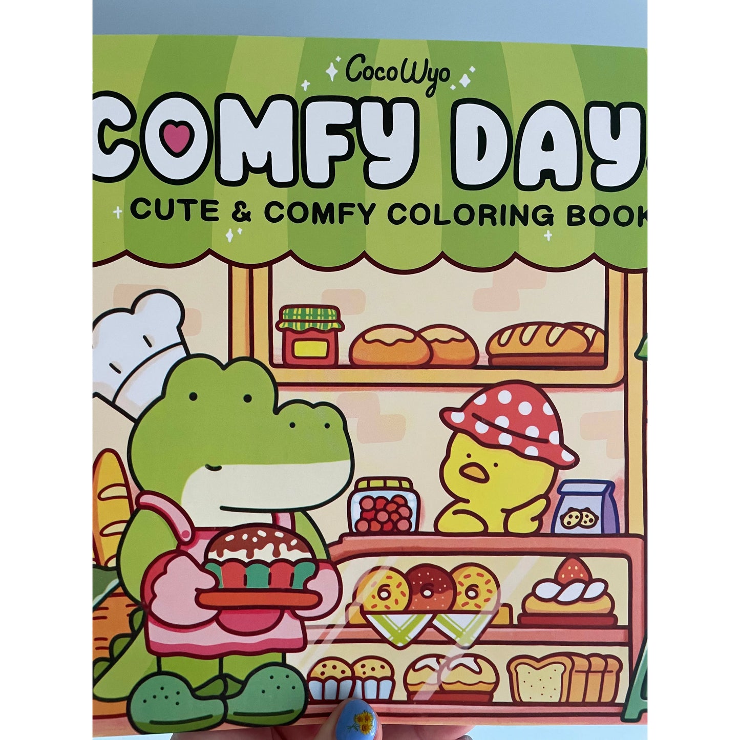 Comfy Days Cute and Comfy Kawaii Colouring Book Unbranded