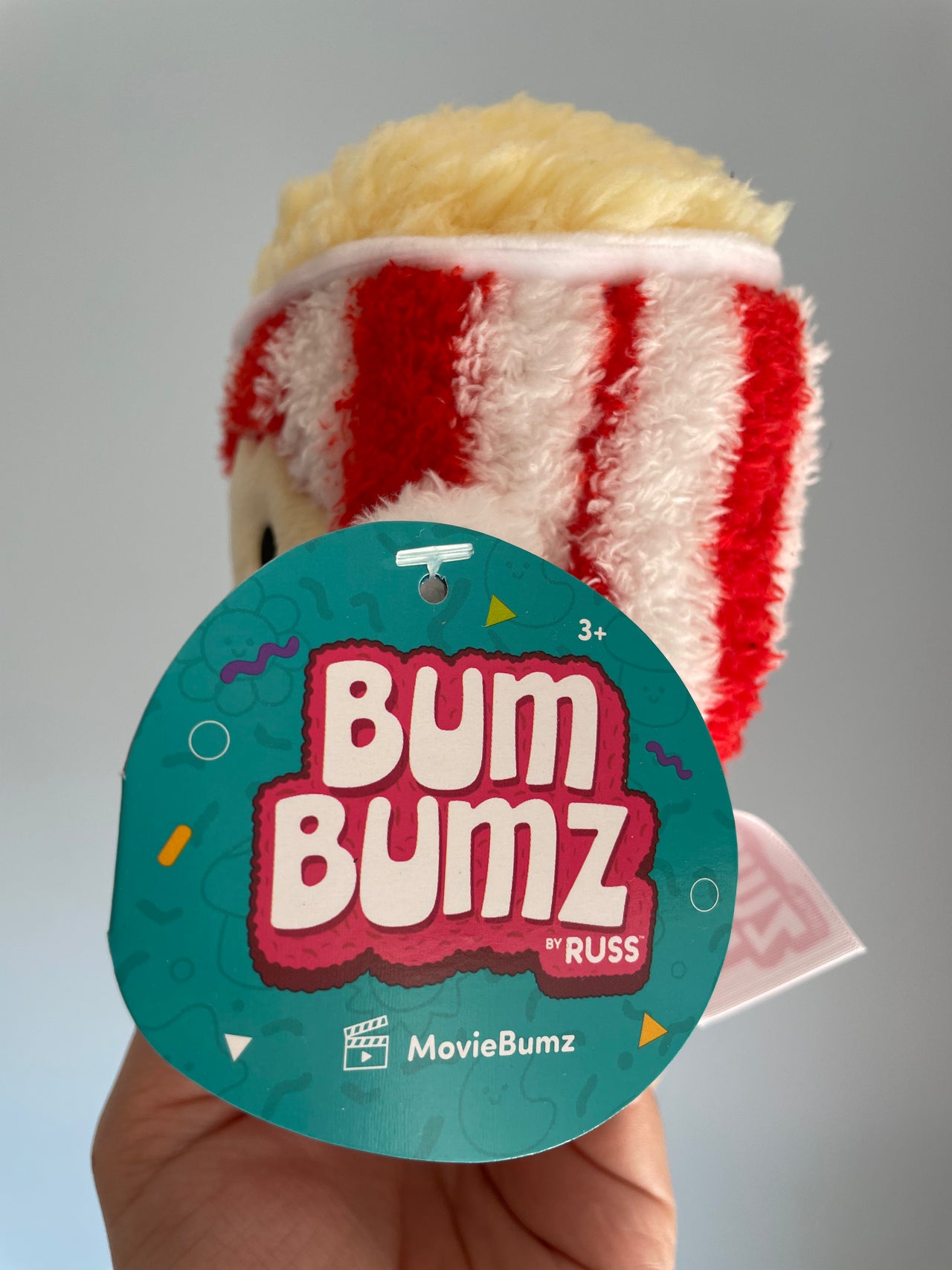 BumBumz 4.5" MovieBumz Plush Priscilla the Popcorn BumBumz